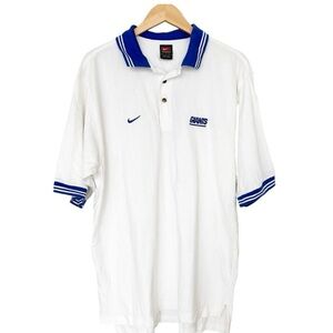 Nike NFL New York Giants Football Short Sleeve Polo Sz L